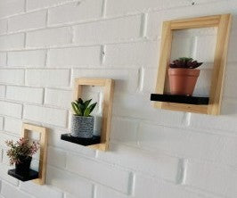 Set de repisas minimalistas